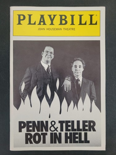 Broadway playbill penn and - broadway,