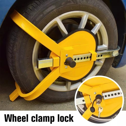 Wheel lock clamp heavy duty - wheel,