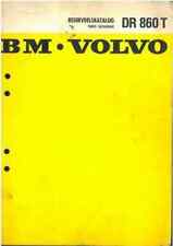 Volvo BM DR860T Dump Truck Parts Manual