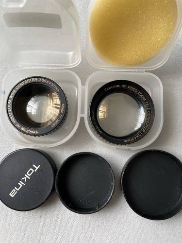 Vintage set tokina lens - of,