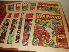 10 x 1983  ISSUES 462 – 471 WARLORD COMICS JOB LOT VINTAGE ACTION 1980's
