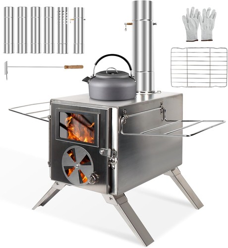 Mini tent stove - mini, portable