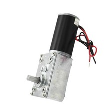 DC 12V High Torque Worm Electric Geared DC Motor Speed