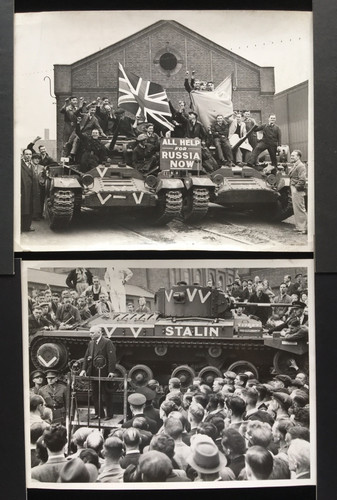 Two 10x8 ww2 - 10x8", b&w