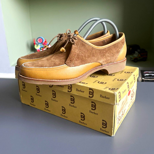 Vintage barker paris leather - vintage,