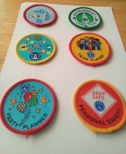 Girlguiding badges
