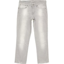 Levi's Demi Curve Women Grey Straight Slim Jeans W30 L26 (71526)