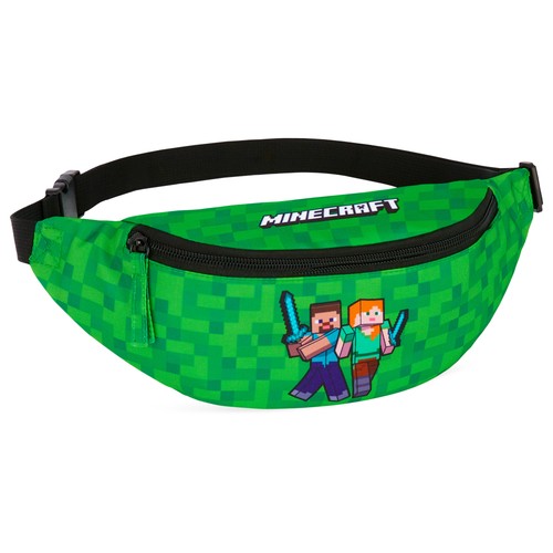Minecraft bum waist bag - bag, green