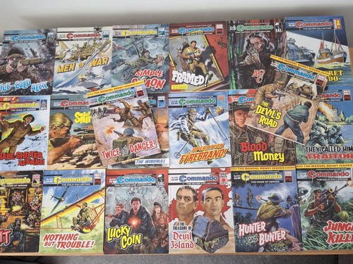 Bundle commando comics - 20,