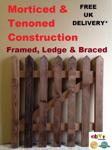 Garden cottage picket gate - garden,