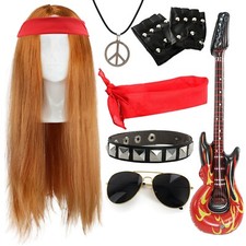 MENS 80'S ROCK STAR COSTUME