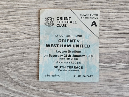 1980 orient west ham utd - 1980,