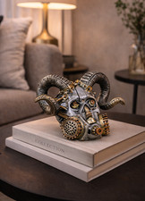 Steampunk Ram Skull Ornament