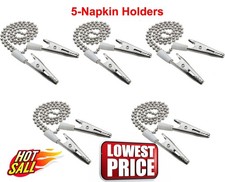 5-Pcs Napkin Holder Dental Bib