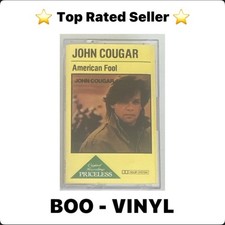 John Cougar-American Fool  Cassette Tape Southern Rock EX / EX Condition