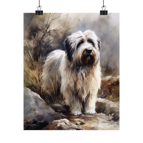 Polish lowland sheepdog dog - polish,