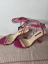 Zara basic pink /clear high