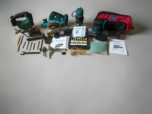 4pc woodworking power tool kit - woodworking,