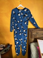 Snuggy Hoods Blue Sheep Small Adult Onsie