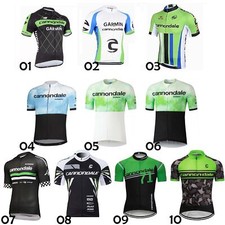 Biking Jersey Men's Short Sleeve Cannondale Cycling Jersey 3 Pocket Reflctive
