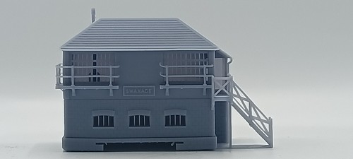 Swanage railway signal box - signal,