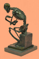 SIGNED, BRONZE STATUE, LARGE