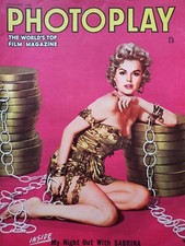 PHOTOPLAY SEPT 1958  JAYNE MANSFIELD, CAROLE LESLEY, SAL MINEO - 2 PAGES MISSING