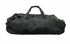 British Army Black Deployment Bag Military Holdall 80 Litre Carry Bag Rucksack