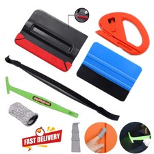 Car Wrap Vinyl Tool Felt Edge Squeegee Window Kit Tint Film Installation Tools