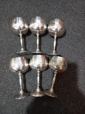EPNS Wine Goblets Set Of 6