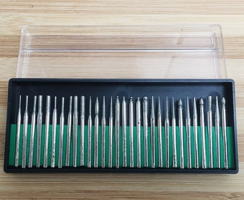 30pcs diamond burr set - burr, rotary