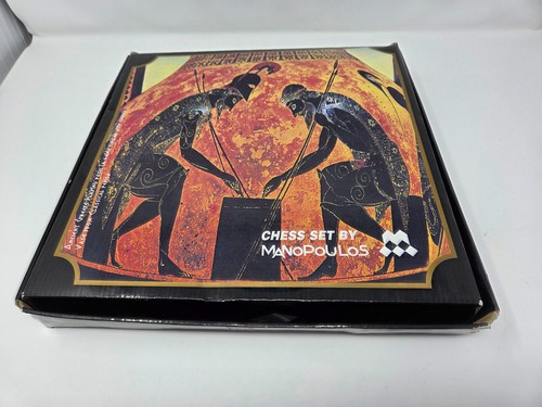Manopoulos chess set metal - manopoulos,