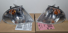 New Genuine BMW E46 3 Series Front Indicators Repeaters PAIR Saloon & Touring