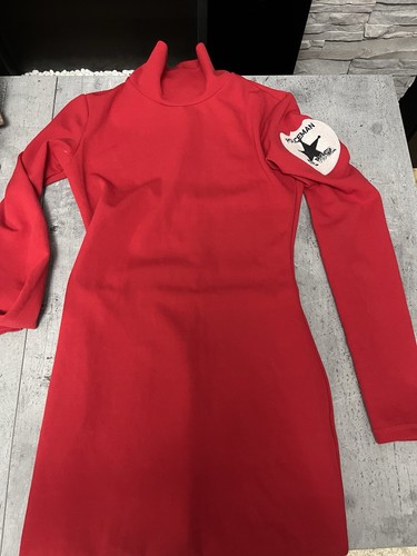 Ola voga red - red, bodycon