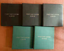 5 x WHSmith FDC albums with inserts