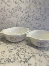 Pyrex Vintage Floral Glass
