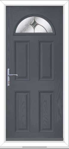 Front door upvc composite - front,