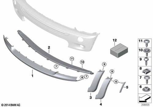 Mini genuine centre - mini, spoiler