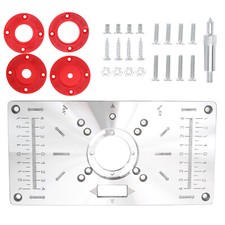 Router Table Insert Plate Compatible with Makita Routers Trimming Machine