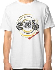 Matchless G50 AJS 7R Seeley bespoke vintage Motorcycle retro T-Shirt Melimoto