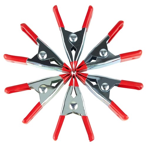 Metal spring clip clamp - clamp, 6pc