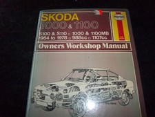 Skoda 1000-1100 Workshop Manual.