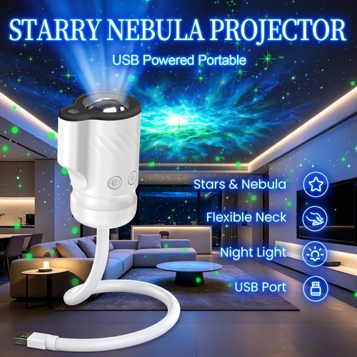 Galaxy projector night - 2-in-1,