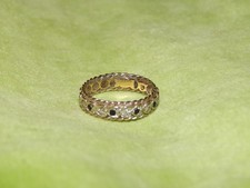 Vintage 9ct Gold Ladies Dress