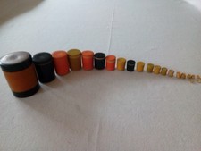 Rare Georgian Tunbridge ware stacking boxes