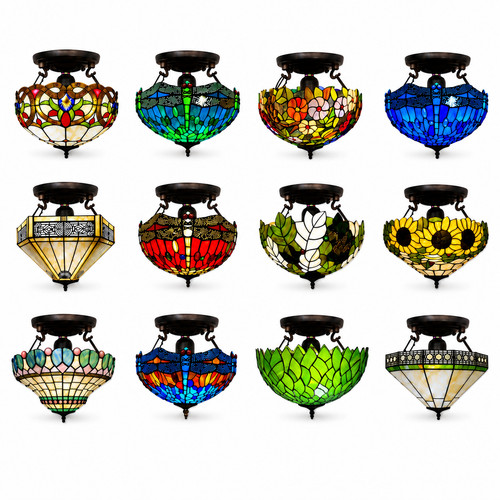 Tiffany ceiling lamps - tiffany,