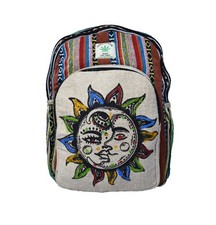 Sun & Moon Print Cotton & Hemp