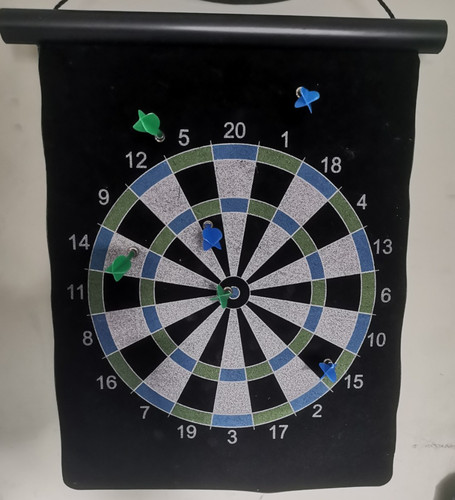 Funtime magnetic dart board - funtime,