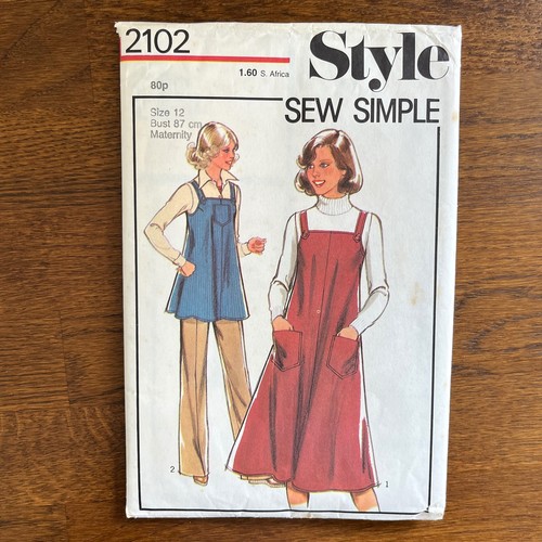 Vintage 1980 sewing paper - 1980, sewing/paper