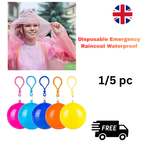 Disposable emergency raincoat - disposable,